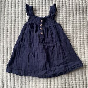 Jamie Kay navy muslin tank dress